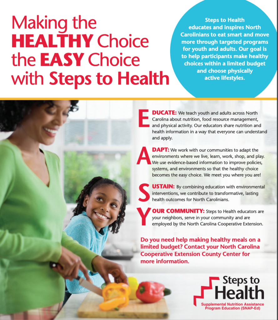 Steps to Health Social Marketing Advertisement